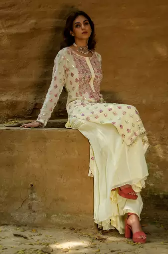 Mayra Lemon Sharara Set