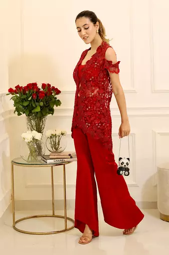 Carie Jacket With Pants Set