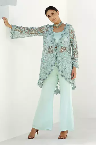 Ether Seagreen Pant Set