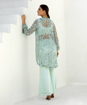 Ether Seagreen Pant Set 3