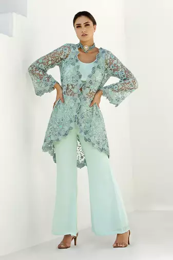 Ether Seagreen Pant Set