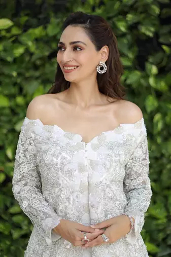 Alia White skirt set