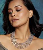 Layered Grey Necklace