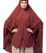 Nazneen stretchable smoking at wrist knee length Jilbab cum prayer khimar  Hijab