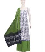 Grey embroidered cotton salwar