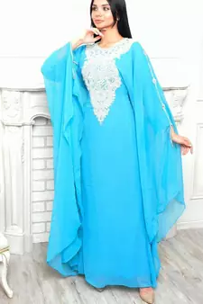 Sale!! Royal-Fashion Dubai Beaded Kaftan Abaya Party African Clothing Crystal Fancy Work New Collection Dresses