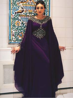 Sale!! Royal Fashion Dubai Beaded Kaftan Abaya Party African Clothing Fancy Collection Dresses 1