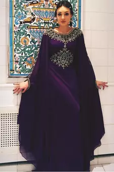 Sale!! Royal Fashion Dubai Beaded Kaftan Abaya Party African Clothing Fancy Collection Dresses