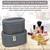 atorakushon Fabric Makeup Jewellery Storage Box Cosmetic Toiletry Bag Necklace Wardrobe Organizer Set of 2 Pink