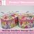 atorakushon Fabric Makeup Jewellery Storage Box Cosmetic Toiletry Bag Necklace Wardrobe Organizer Set of 2 Pink