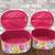 atorakushon Fabric Makeup Jewellery Storage Box Cosmetic Toiletry Bag Necklace Wardrobe Organizer Set of 2 Pink