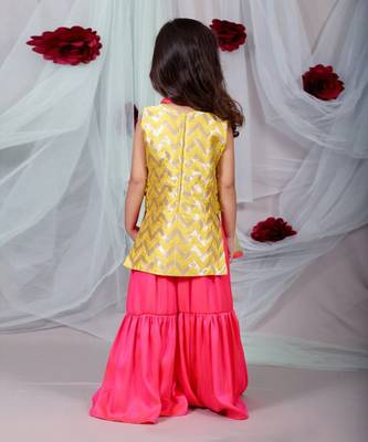 Silk KurtaTop with Garara 2
