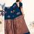 Light Blue Woven Banarasi Art Silk Saree With Blouse