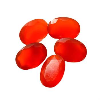 Natural Carnelian at Wholesale Rate 4.25 Ratti 3.86 Carat Oval Shape रात-रतुवा Loose Gemstone Astrology Purpose 1 Pcs 2