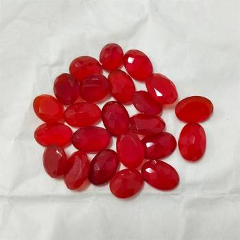 Natural Carnelian at Wholesale Rate 4.25 Ratti 3.86 Carat Oval Shape रात-रतुवा Loose Gemstone Astrology Purpose 1 Pcs 3