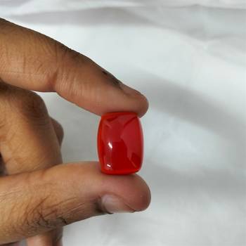 Natural Carnelian at Wholesale Rate 11.25 Ratti 10.12 Carat Cushion Shape रात-रतुवा Loose Gemstone Jewelry Making 1 Pc 4