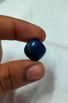 Natural Lapis Lazuli at Wholesale Rate 15.25 Ratti 13.89 Carat Cushion Shape लाजवर्द Loose Gemstone Crystal Healing 1 Pc