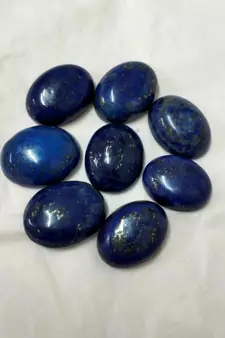 Natural Lapis Lazuli at Wholesale Rate 11.25 Ratti 10.12 Carat Oval Shape लाजवर्द Loose Gemstone Astrology Purpose 1 Pc