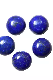 Natural Lapis Lazuli at Wholesale Rate 6.25 Ratti 5.68 Carat Round Shape लाजवर्द Loose Gemstone Astrologer Jeweller 1 Pc