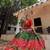 Mehndi Color Dola Silk & Printed with foil work Lehenga Choli 