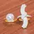 Gold Cubic Zirconia rings