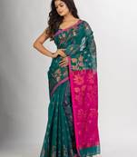 Raja Cotton Blend Handloom Tangail Saree