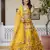 Malay Satin Embroidery Work Wedding, Party Wear Semi-stitched Latest Lehenga Choli With Dupatta