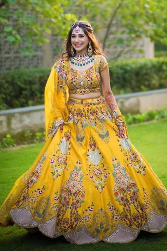  Malay Satin Embroidery Work Wedding, Party Wear Semi-stitched Latest Lehenga Choli With Dupatta
