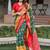 Women's Wear Dola Silk & Patola with Foil Print Saree With Blouse Piece 