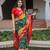 Women's Wear Dola Silk & Patola with Foil Print Saree With Blouse Piece 