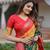 Women's Wear Dola Silk & Patola with Foil Print Saree With Blouse Piece 