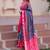 Women's Wear Dola Silk & Patola with Foil Print Saree With Blouse Piece 
