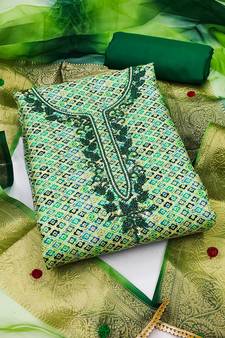 Multicolor fancy cotton salwar