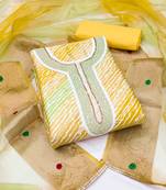 Multicolor fancy cotton salwar