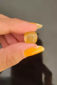 Natural Yellow Sapphire at Wholesale Rate 7.25 Ratti 6.89 Carat Cushion Shape पुखराज Loose Gemstone Rashi Ratan 1 Pcs