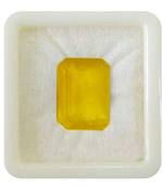 Natural Yellow Sapphire at Wholesale Rate 6.25 Ratti 5.68 Carat Rectangle Shape पुखराज Loose Gemstone Rashi Ratan 1 Pcs