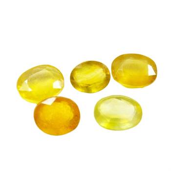Natural Yellow Sapphire at Wholesale Rate 7.25 Ratti 6.89 Carat Square Shape पुखराज Loose Gemstone Jewelry Making 1 Pcs 2