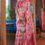 Pink Kadvika Silk Copper Zari  Shimmer Organza Weaving Saree For Women