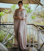 Rose Gold Shimmer Kaftan