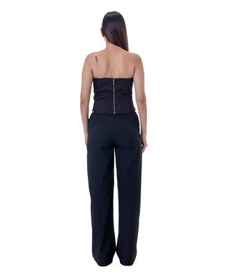 Black Cotton Ryli Bustier 4