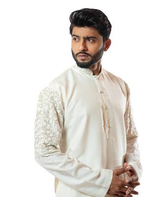 Ivory Straight Kurta Set 2