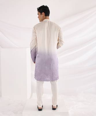 Lavender Dream Nehru Jacket Set 5