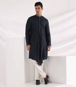 Midnight Blue Noir Kurta Set