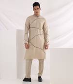 Beige Midas Kurta
