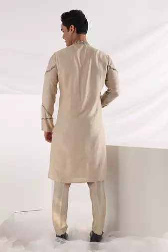 Beige Midas Kurta