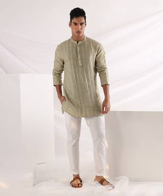Sage Green Kurta 1