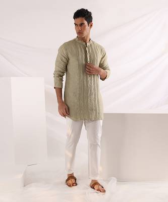 Sage Green Kurta 4