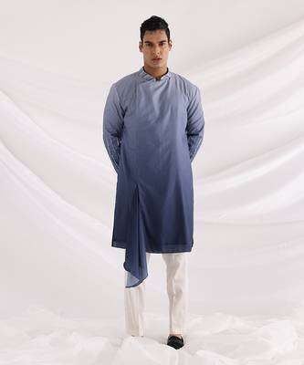 Blue Neptunian Kurta Set 1
