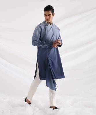 Blue Neptunian Kurta Set 2