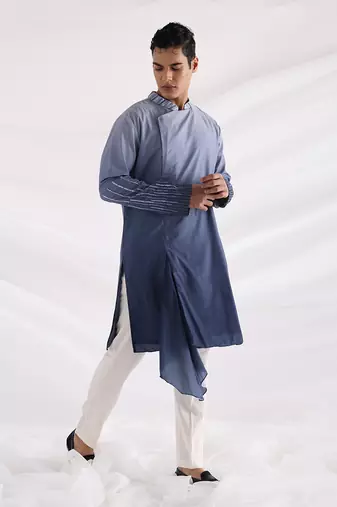 Blue Neptunian Kurta Set